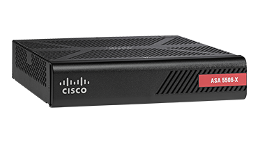 写真：Cisco Designed 統合型セキュリティ アプライアンス（Cisco ASA 5506-X シリーズ）